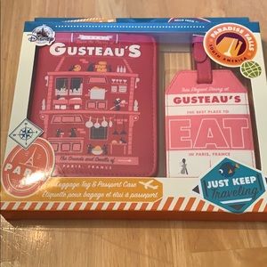 Disney Gusteau’s Luggage Tag & Passport Case